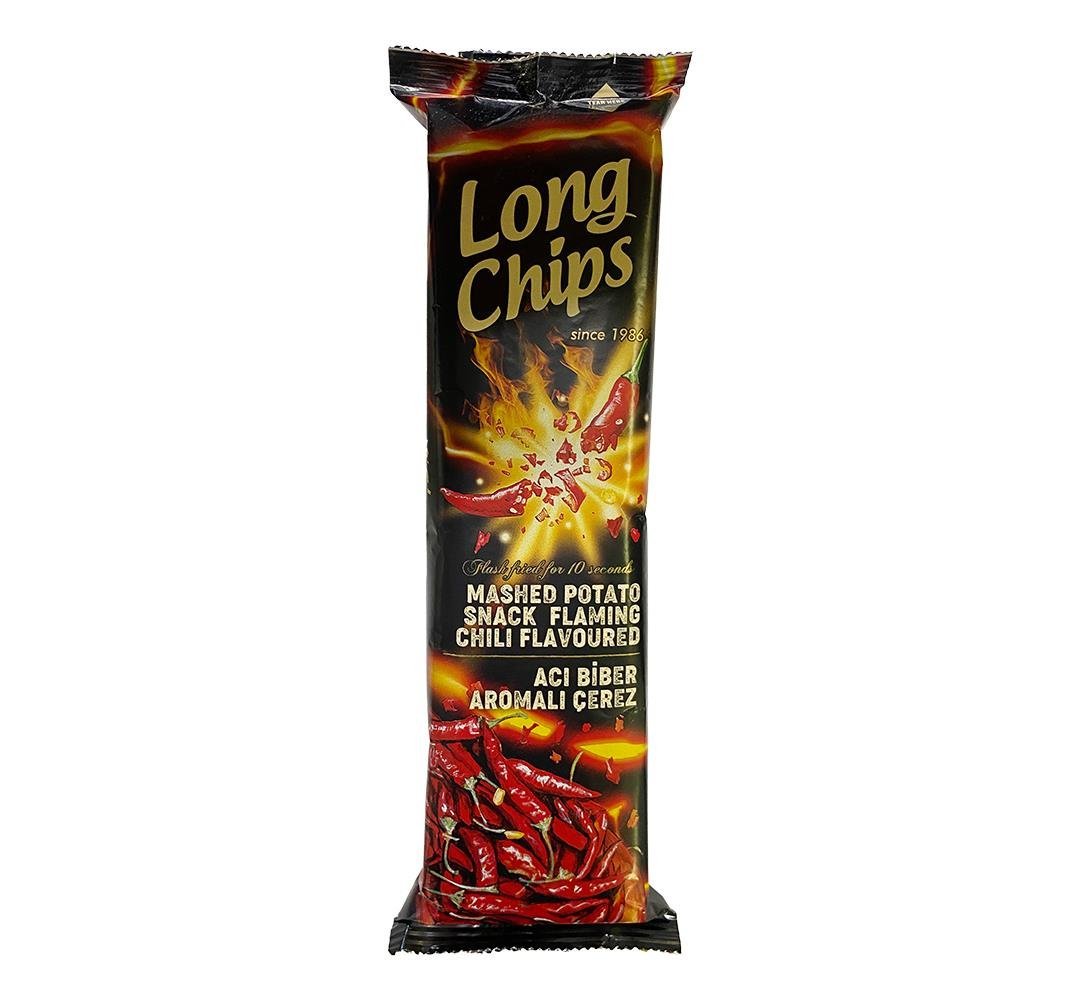 Long Chips Acı Biberli Mashed Potato Chips 75 Gr