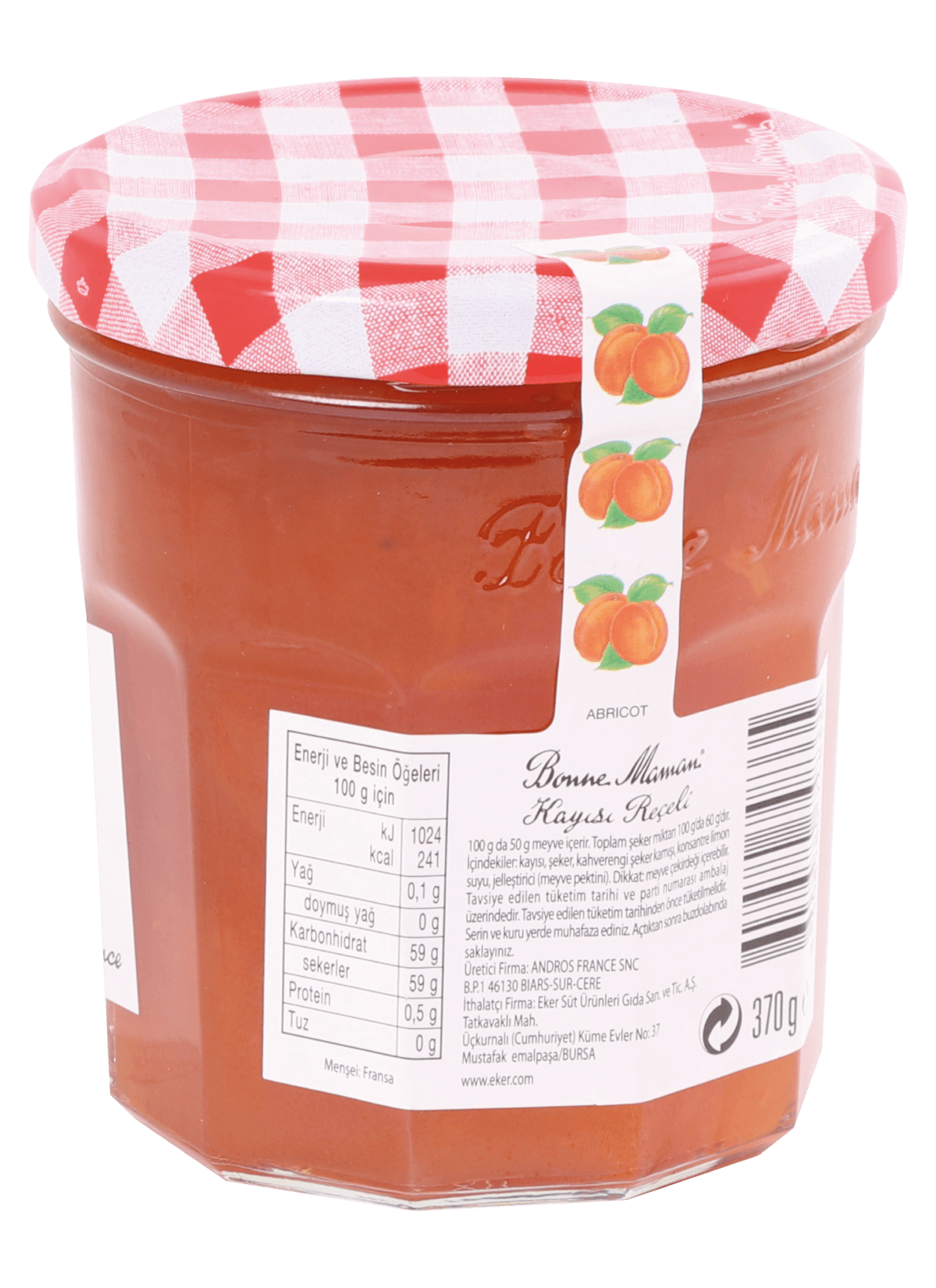 Bonne Maman Kayısı Reçeli 370 Gr