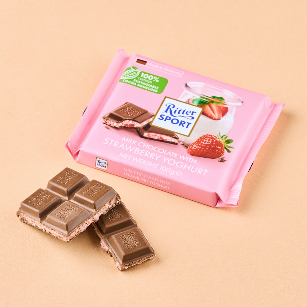 Ritter Sport Strawberry Yoghurt 100 Gr