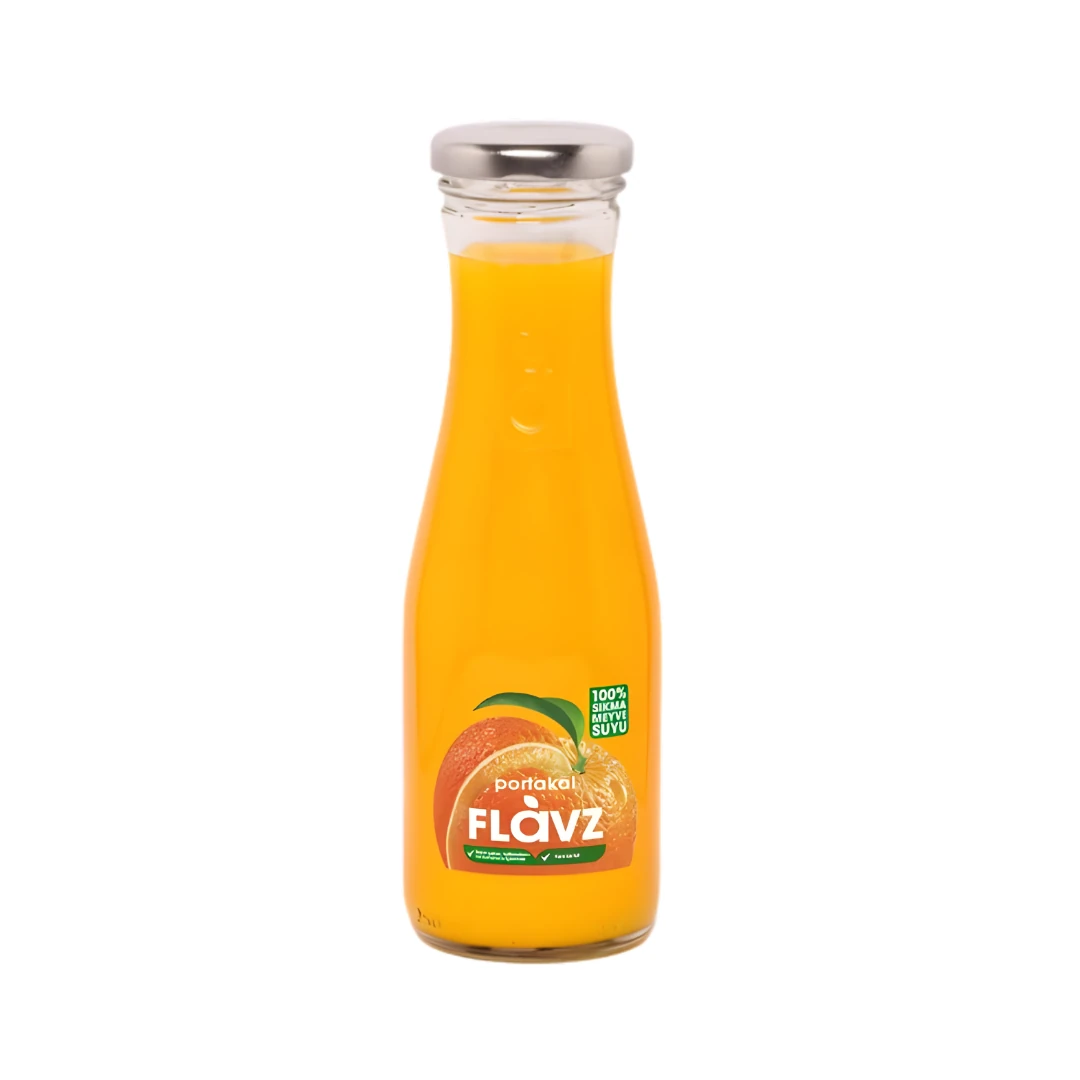 Flavz %100 Portakal Meyve Suyu 250 Ml