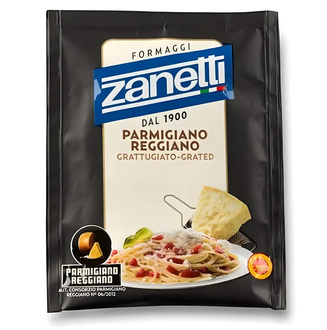 Zanetti Rendelenmiş Parmigiano Reggiano Peyniri 100 Gr