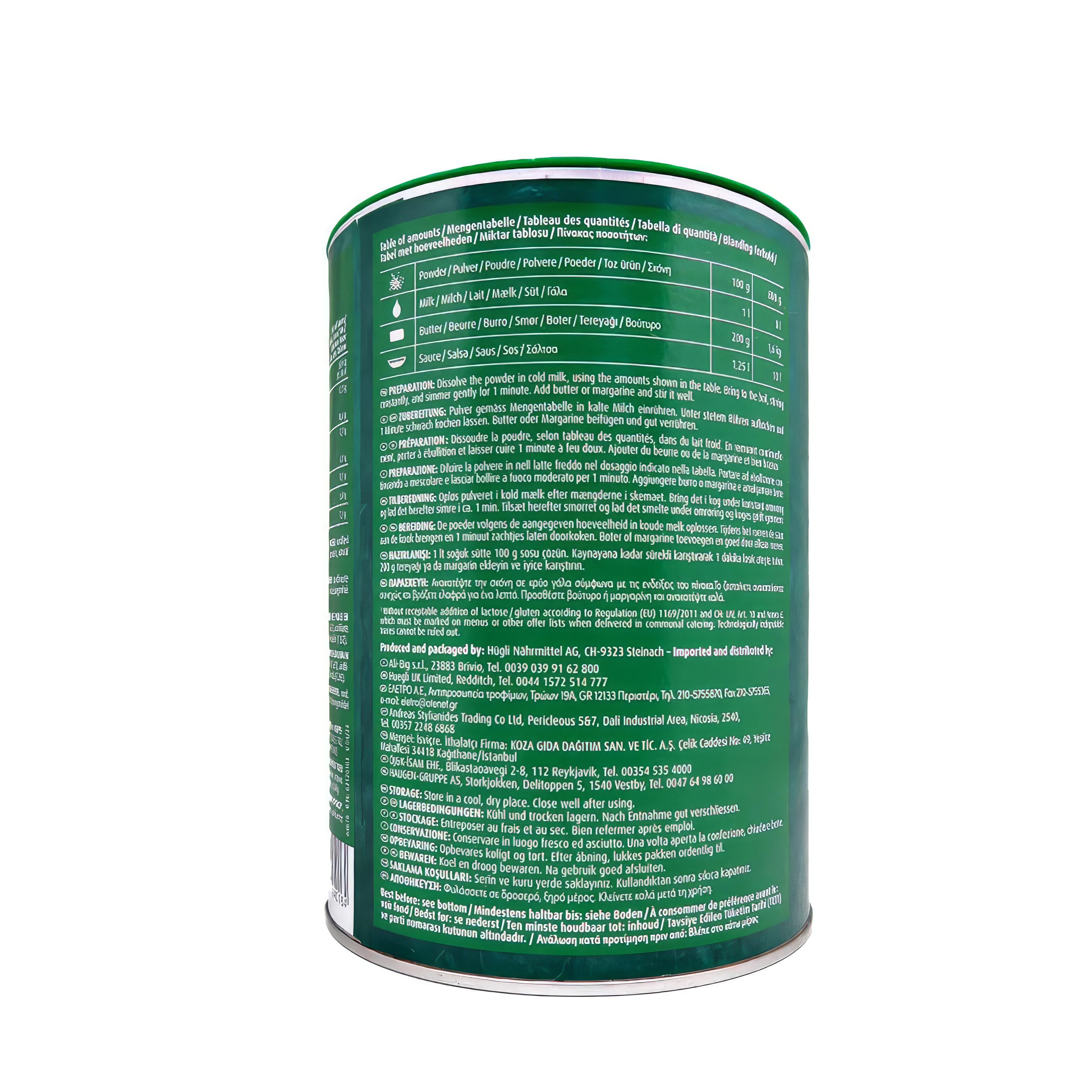 Hugli̇ Toz Hollandez Sos 800 Gr