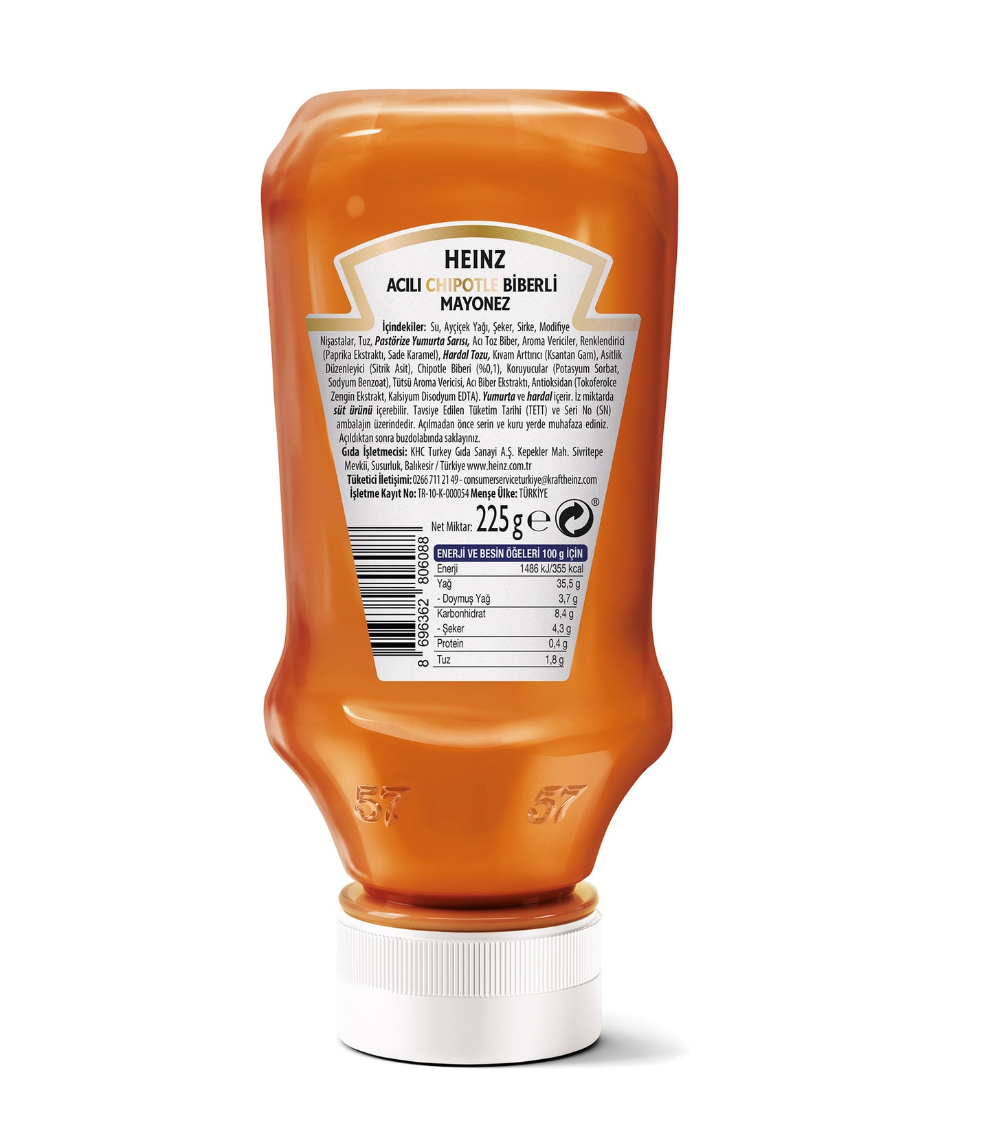 Heinz Chipotle Mayonez 225 Gr
