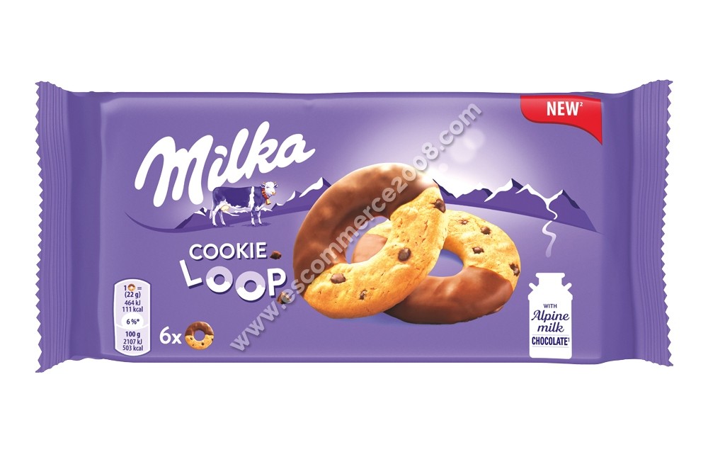 Milka Loop Cookie 132 Gr