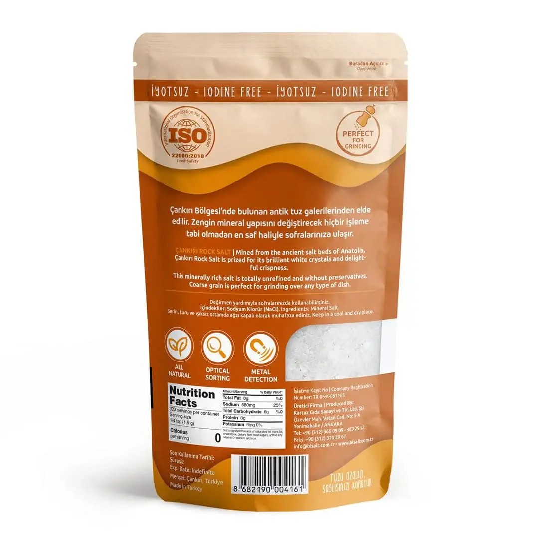 Bi̇salt Çankiri Kaya Tuzu 500 Gr