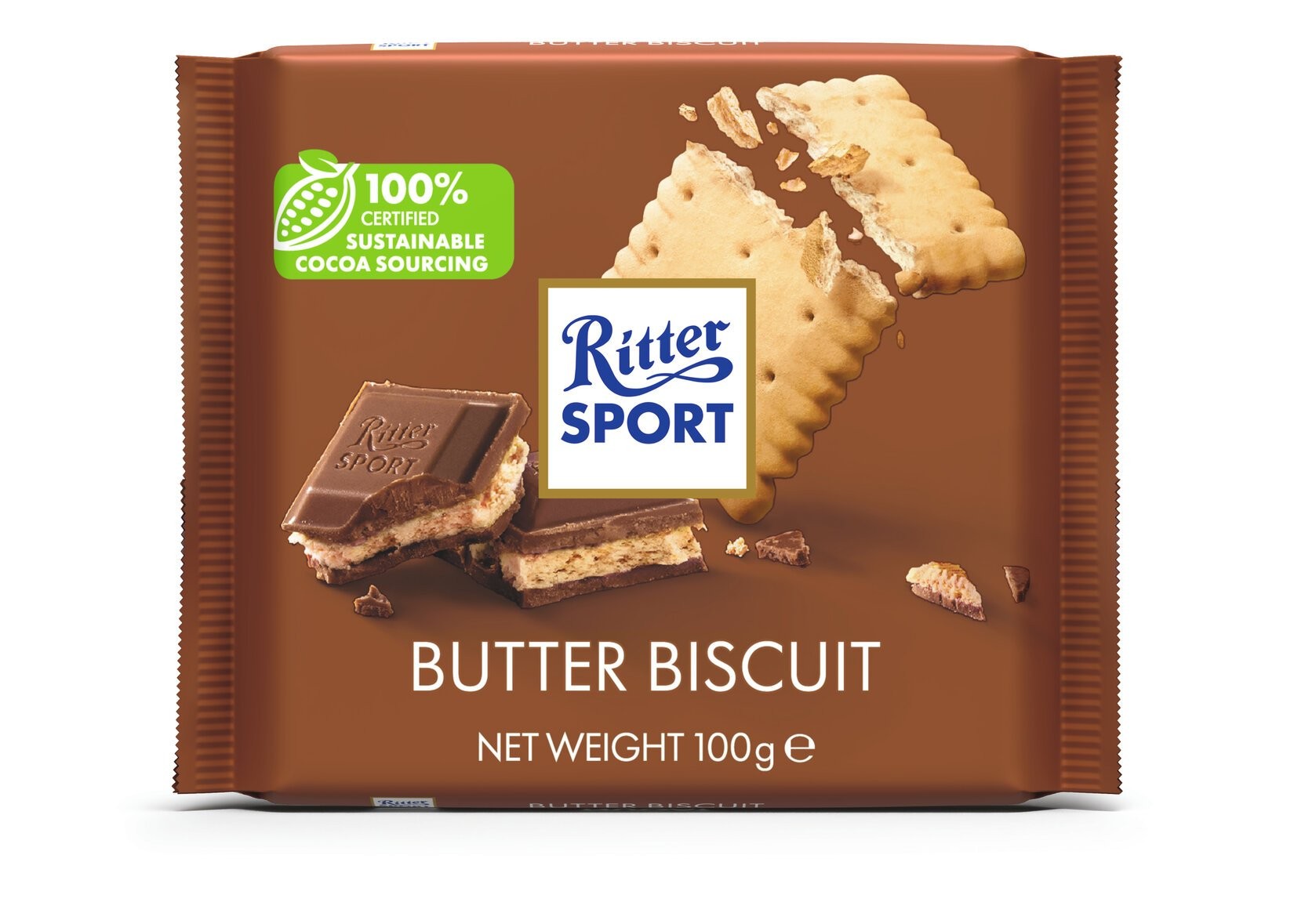Ritter Sport Bi̇sküvi̇li̇ Çi̇kolata 100 Gr