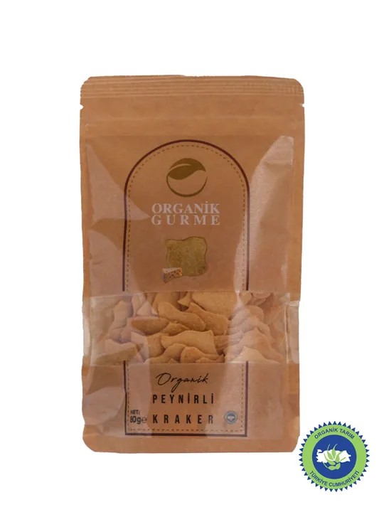 Organi̇k Gurme Organi̇k Peyni̇rli̇ Kraker 80 Gr