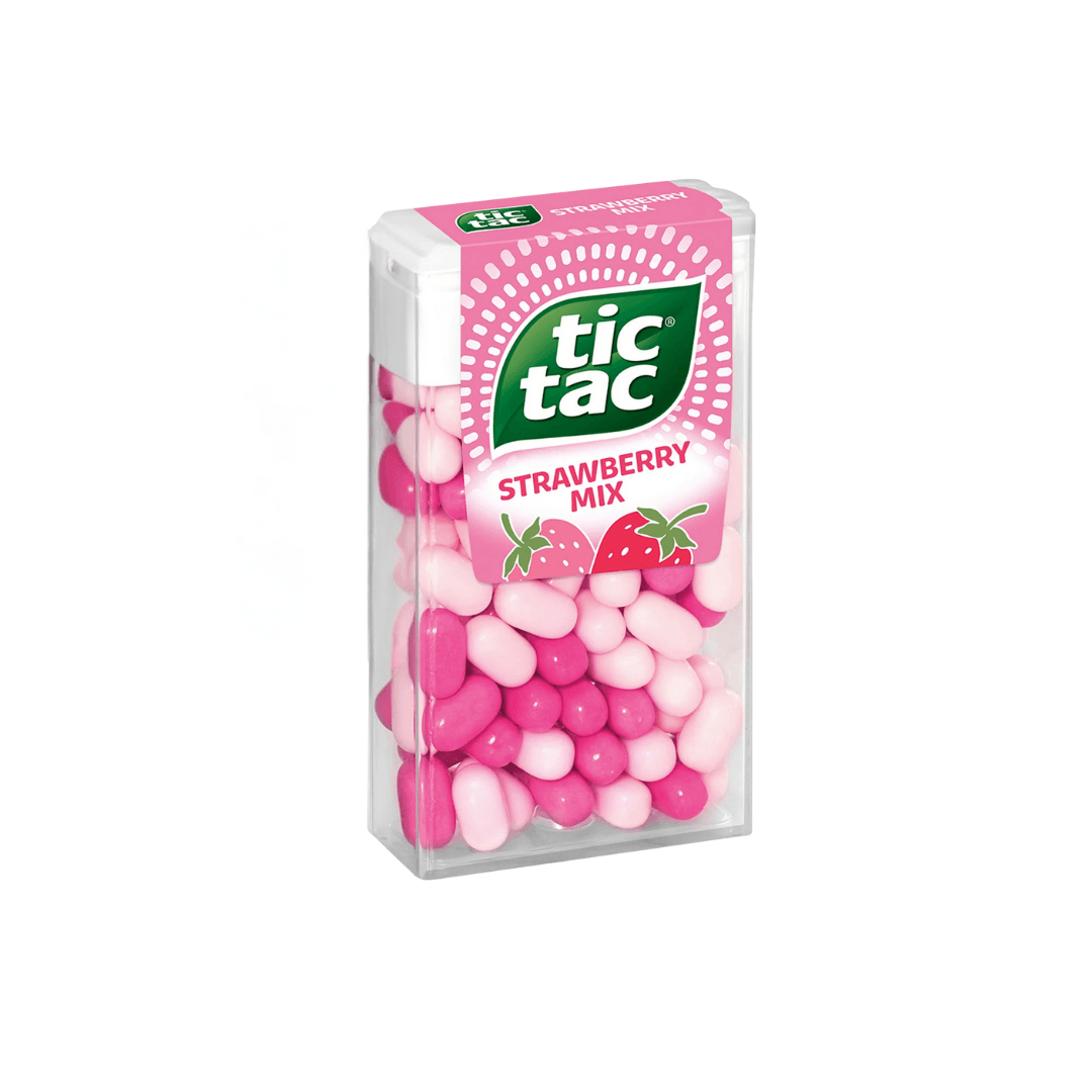 Tic Tac Strawberry Mix 18 Gr