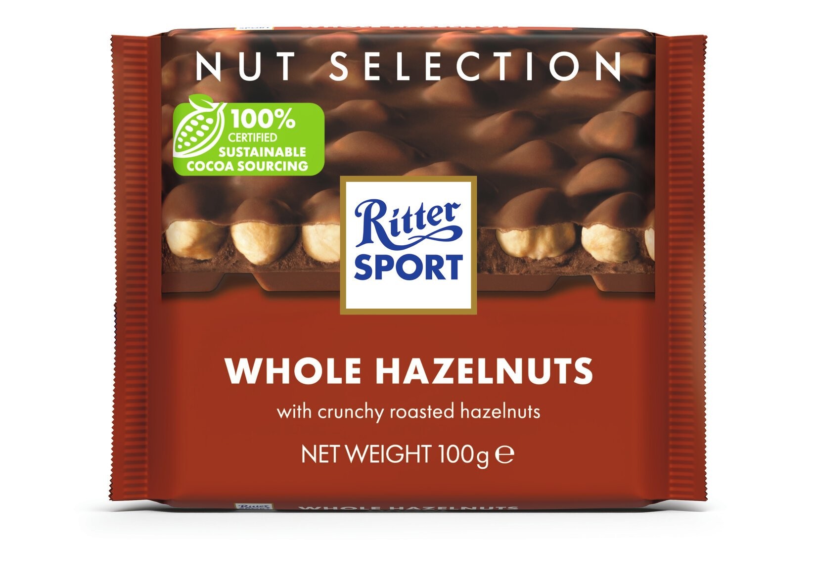 Ritter Sport Tane Fındıklı Sütlü Çi̇kolata 100 Gr