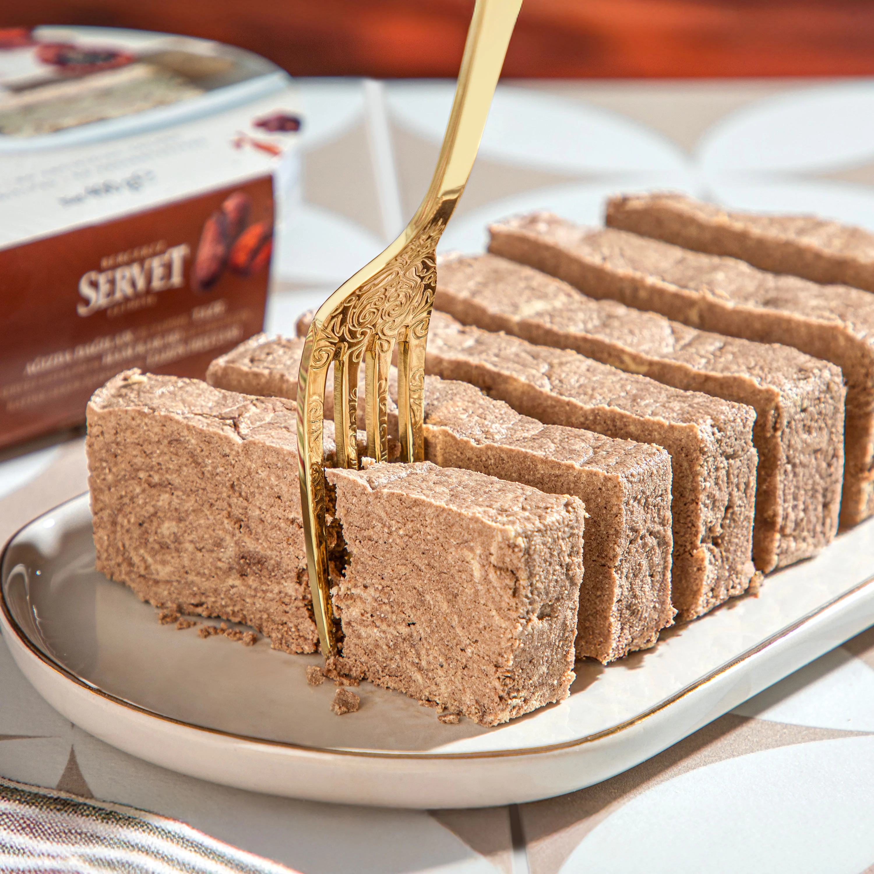 Servet Şekerleme Kakaolu Tahin Helvası 400 Gr