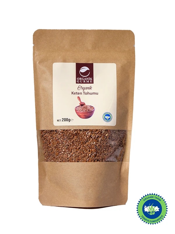 Organik Gurme Organik Keten Tohumu 200 Gr