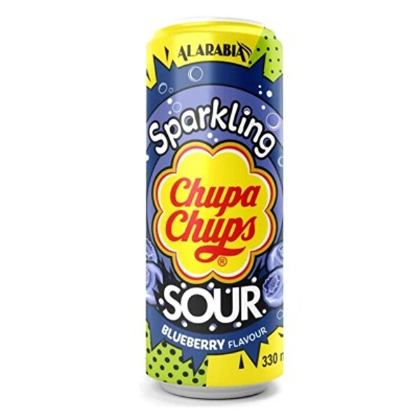 Chupa Chups Sparkling Blueberry Sour 330 Ml