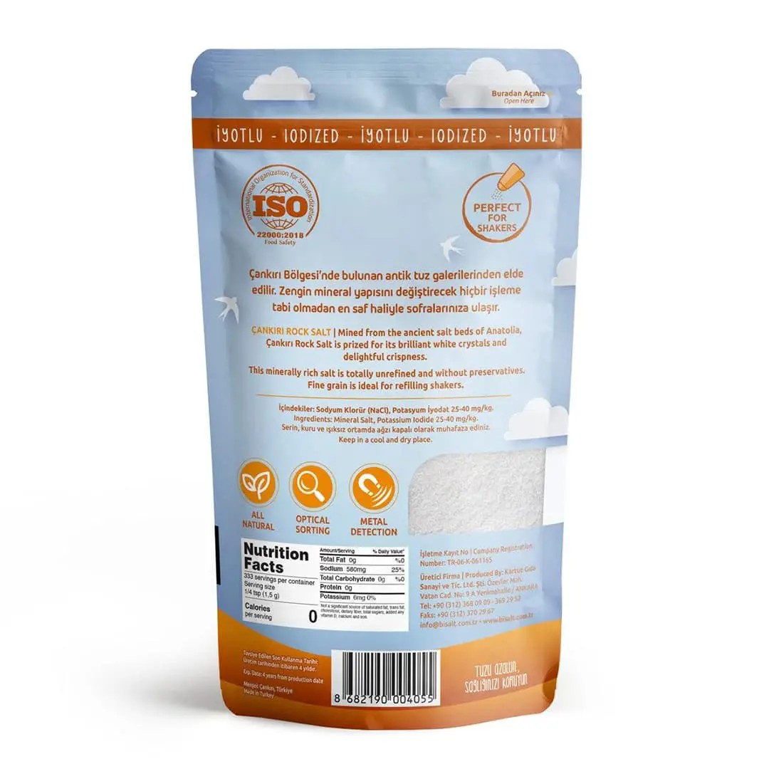 Bi̇salt İyotlu Çankiri Kaya Tuzu 500 Gr