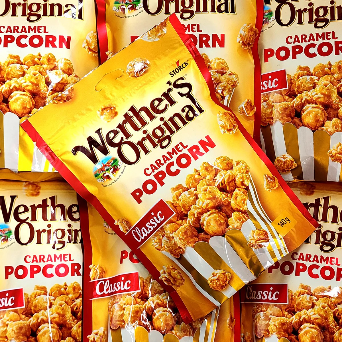 Storck Werther's Original Caramel Popcorn 140 Gr