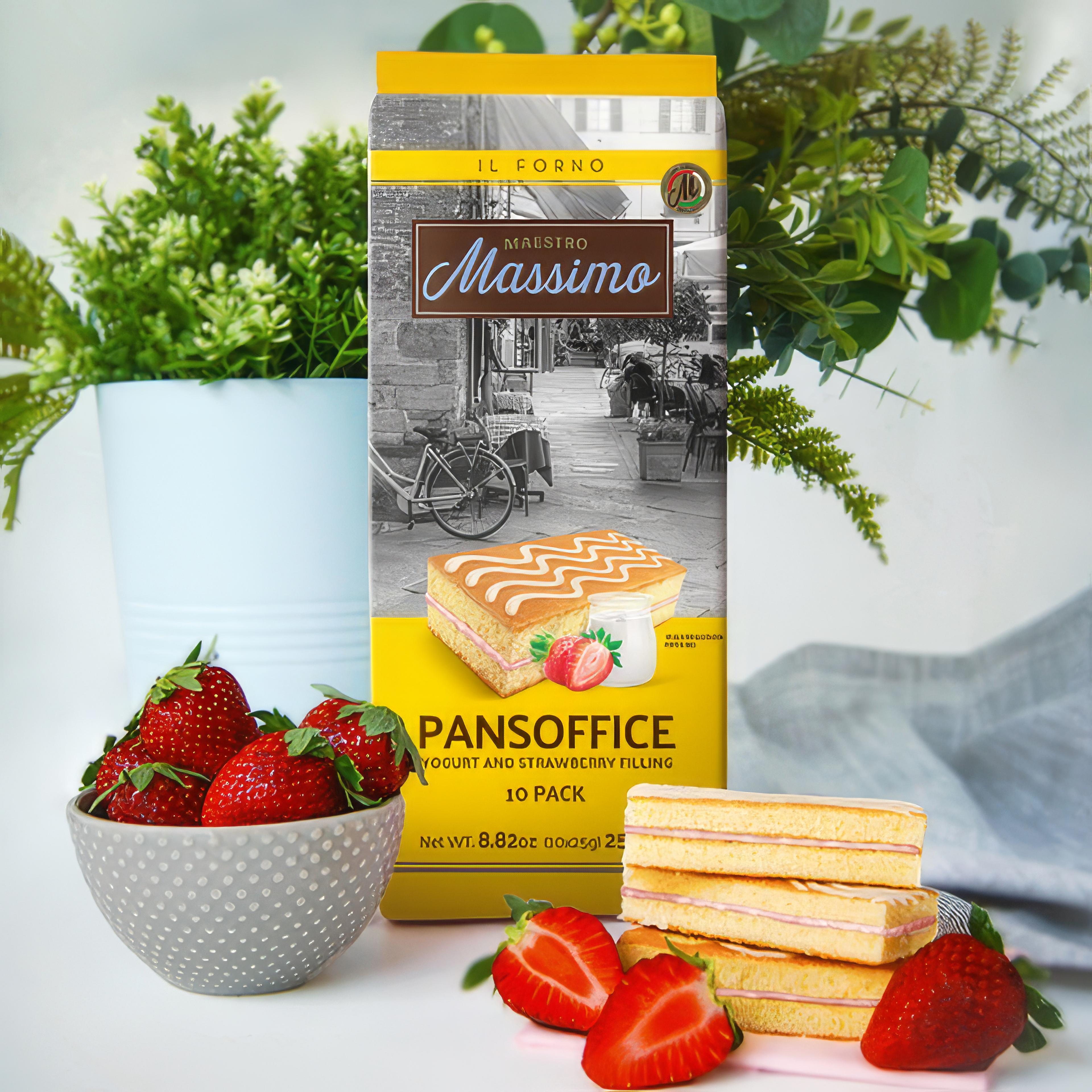 Massimo Strawberry Yoghurt Pansoffice 250 Gr