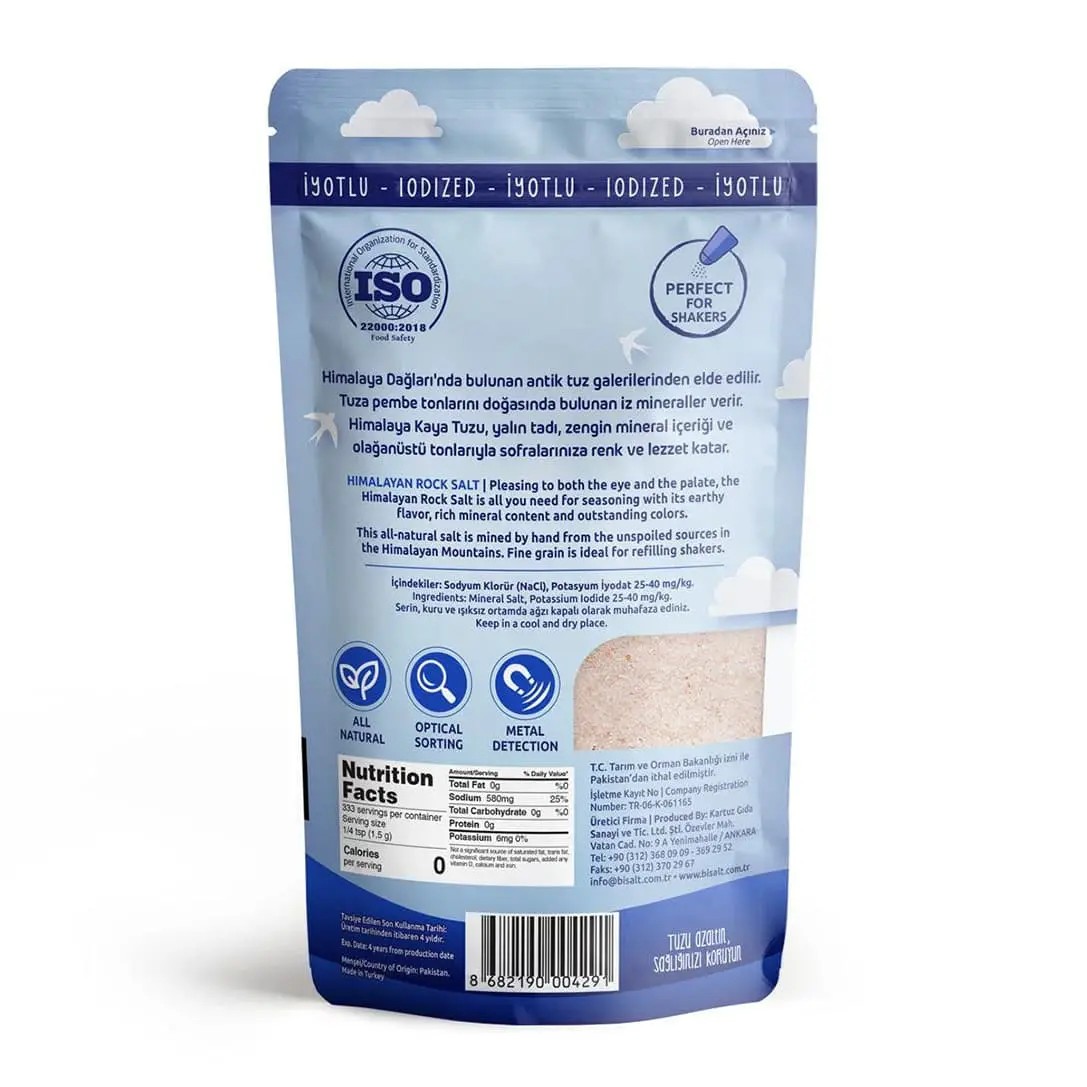 Bi̇salt İyotlu Hi̇mayala Tuzu 500 Gr
