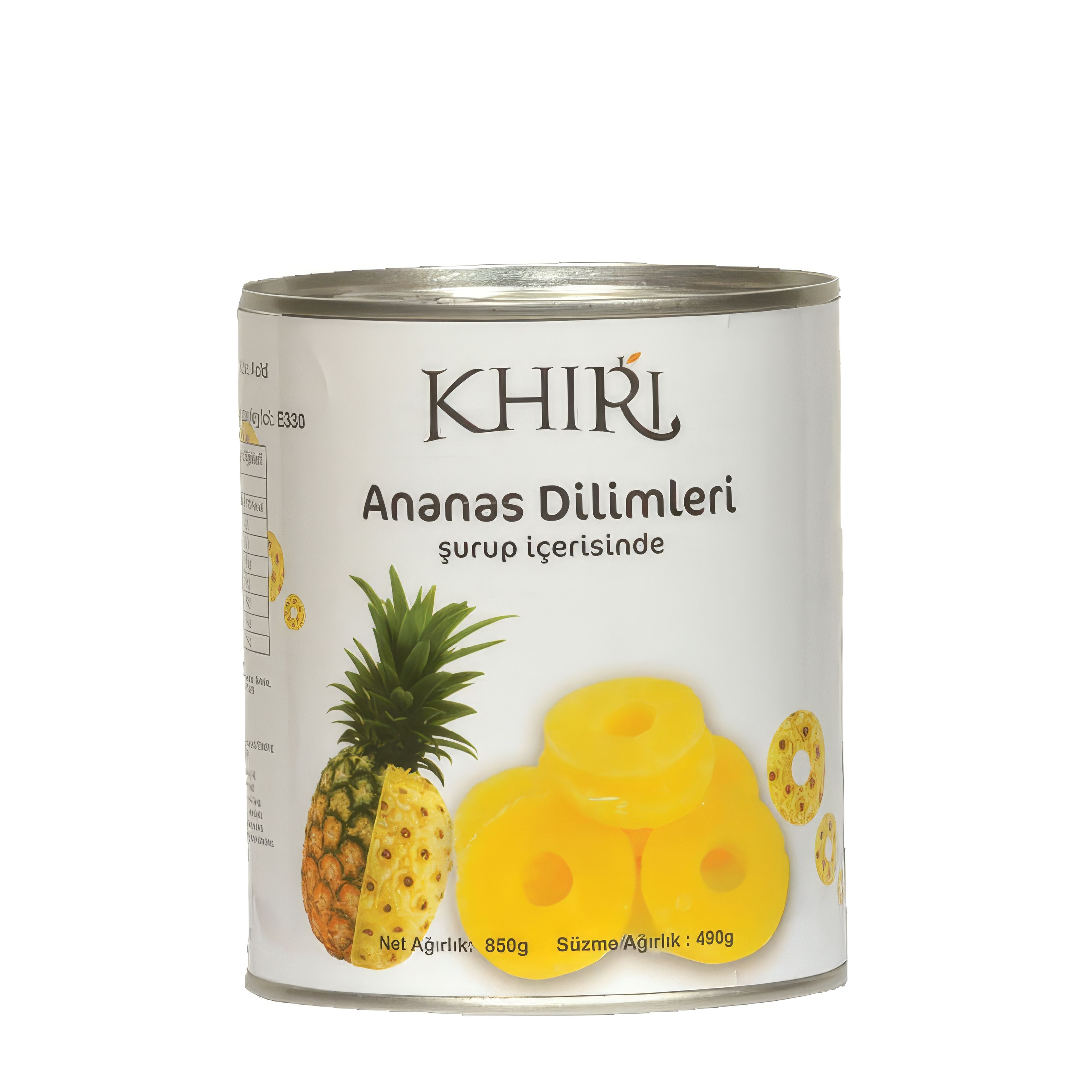 Khiri Ananas Di̇li̇mleri̇ 850 Gr