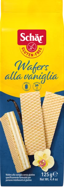 Schär Wafers alla Vaniglia Gofret 125 Gr