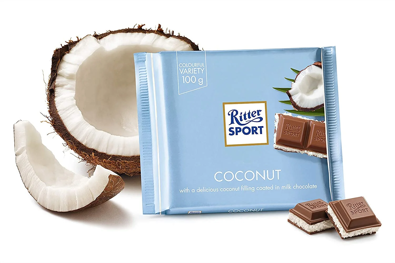 Ritter Sport Coconut 100 Gr