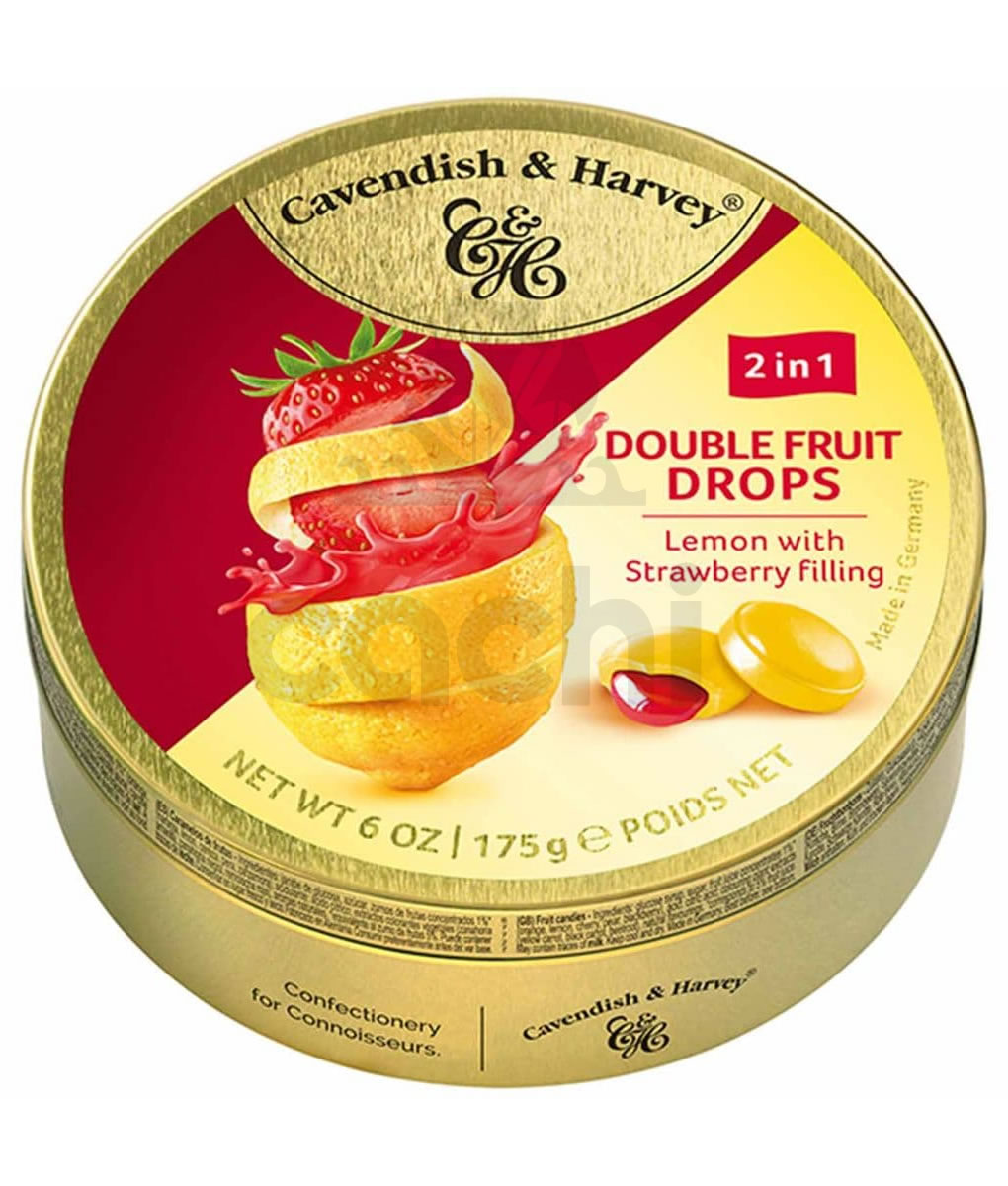 Cavendish & Harvey Çilek Limon Double Fruit Drops 300 Gr