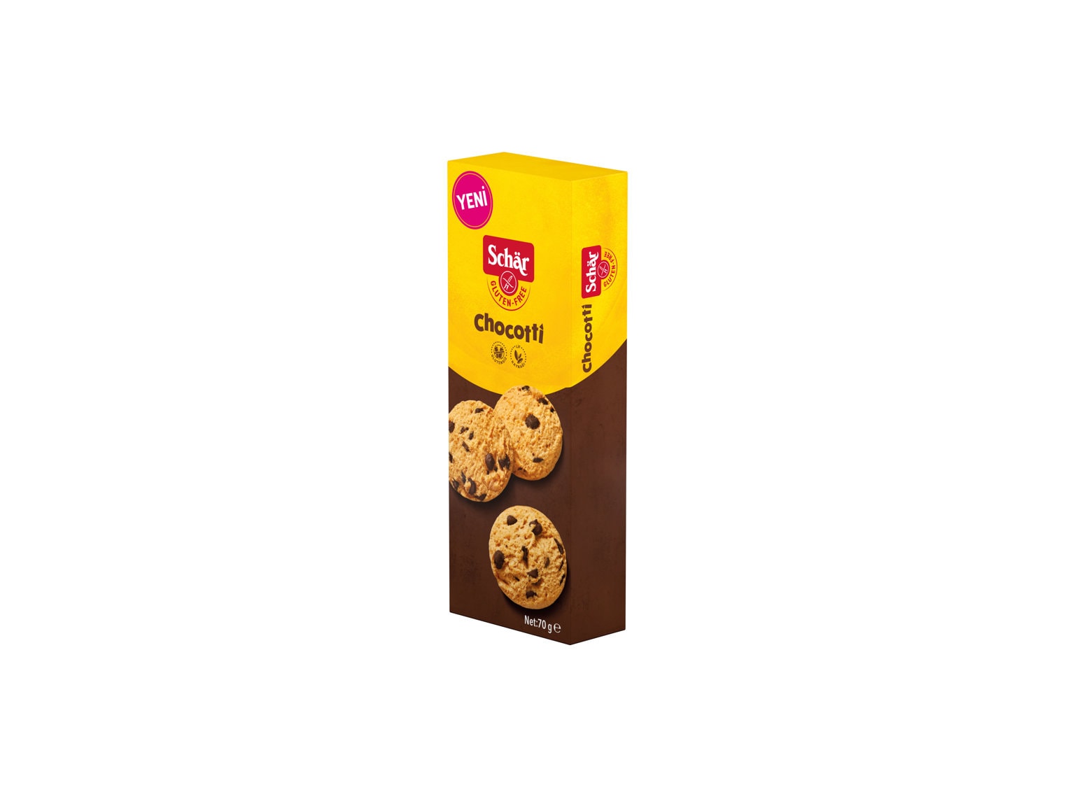Schär Chocotti Damla Çikolatalı Kurabiye 70 Gr