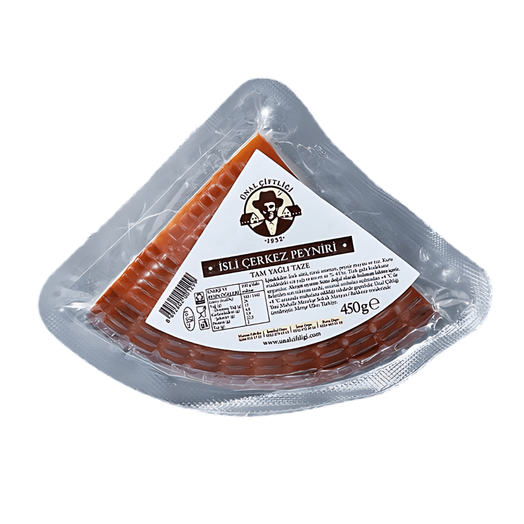 Ünal Çi̇ftli̇ği̇ İsli̇ Cerkez Peyni̇ri̇ 450 Gr