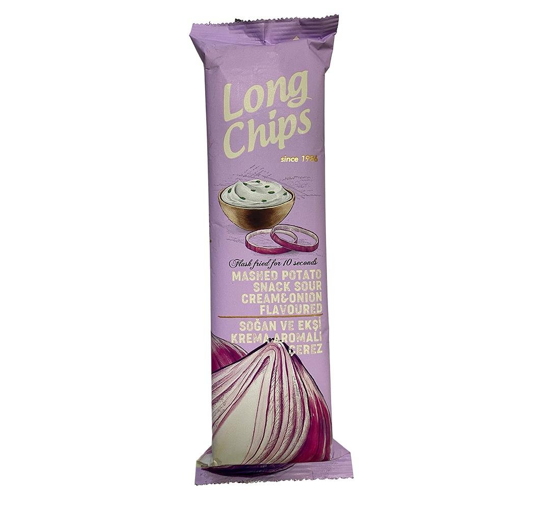 Long Chips Ekşi Kremalı ve Soğanlı Mashed Potato Chips 75 Gr