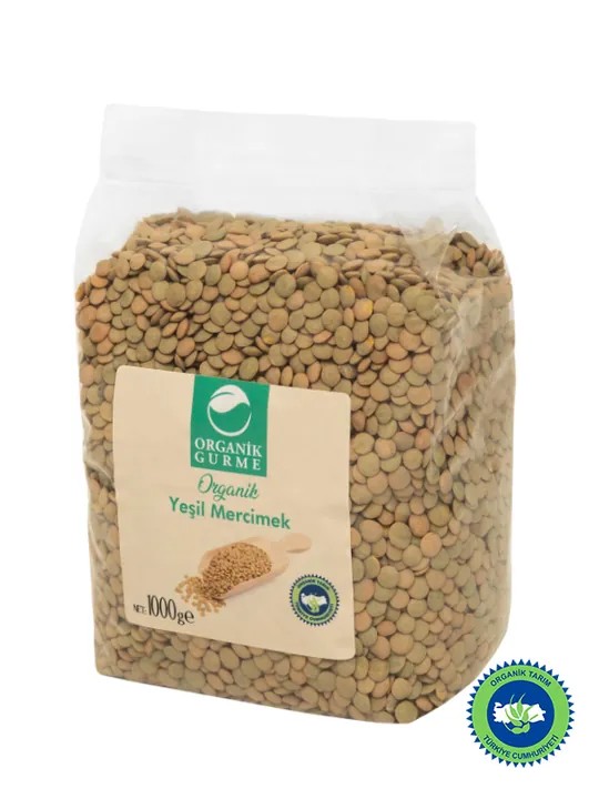 Organi̇k Gurme Organi̇k Yeşi̇l Merci̇mek 1000 Gr