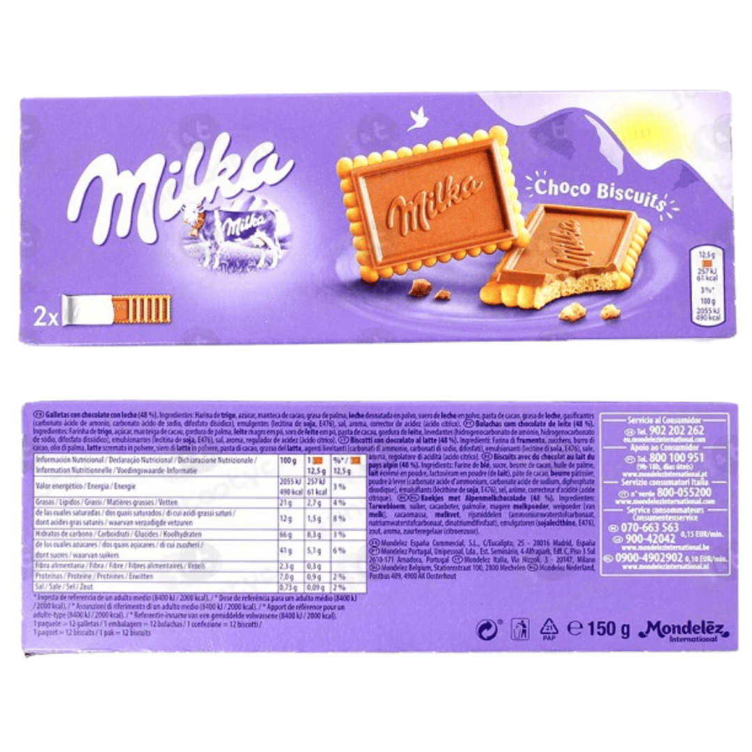 Milka Biscuits 150 Gr