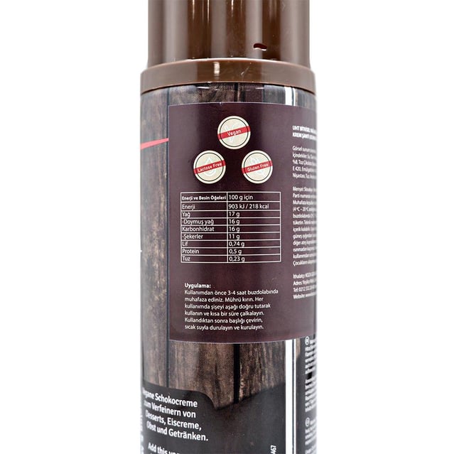 Schlagfix Çikolatalı Sprey Krema 200 Ml