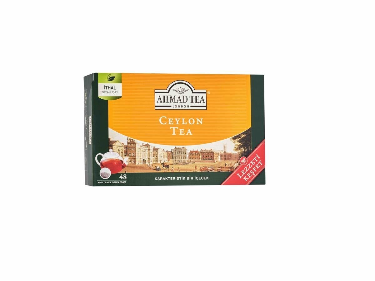 AHMAD TEA CEYLON DEMLİK POŞET ÇAY 48'Lİ 153.6 GR