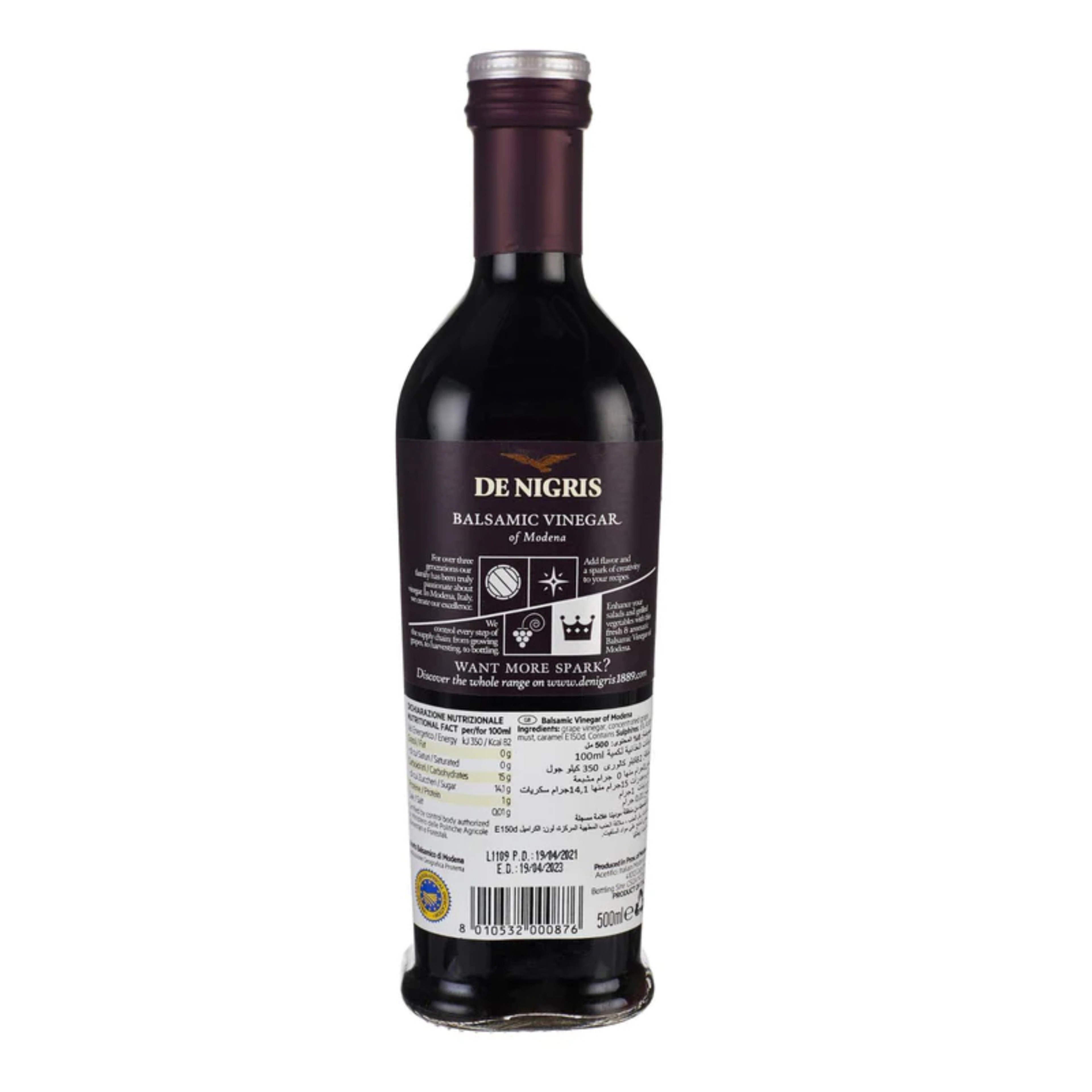 De Nigris Balzami̇k Sirke 500 Ml