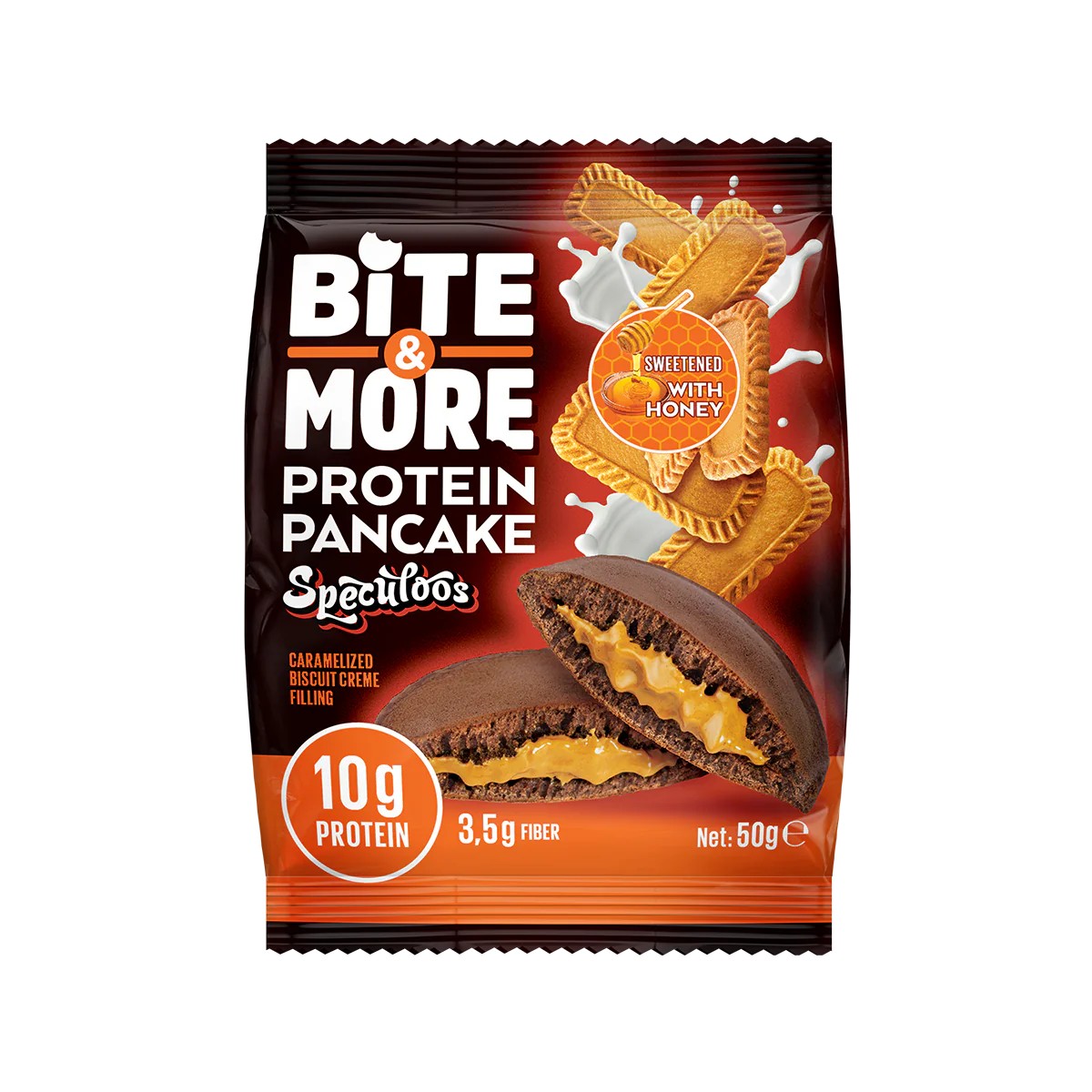 Bite And More Speculoos Protei̇n Pancake 50 Gr