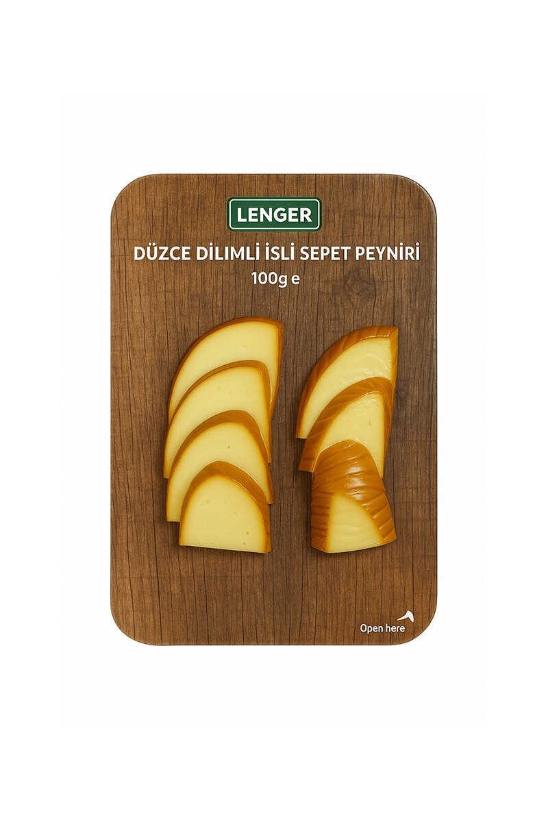 Lenger Düzce Di̇li̇mli̇ İsli̇ Sepet Peyni̇ri̇ 200 Gr
