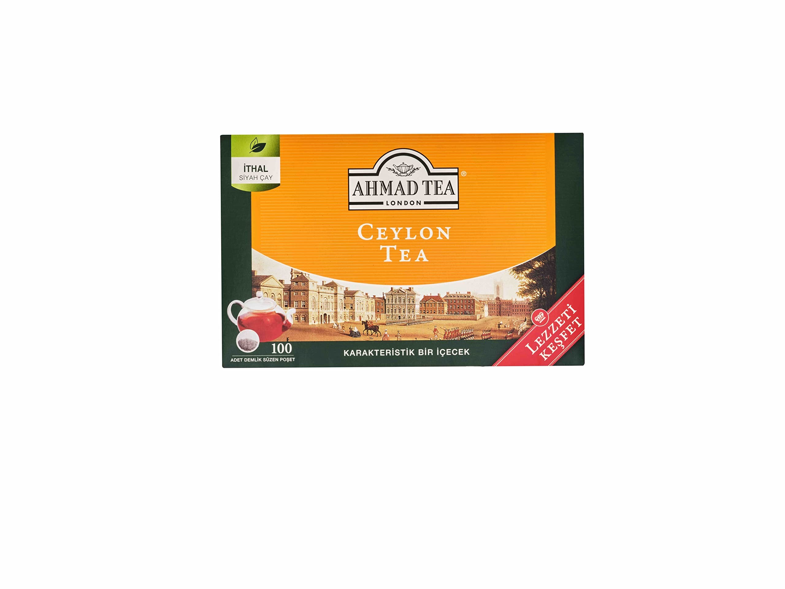 AHMAD TEA CEYLON DEMLİK POŞET ÇAY 100' LÜ 320 GR