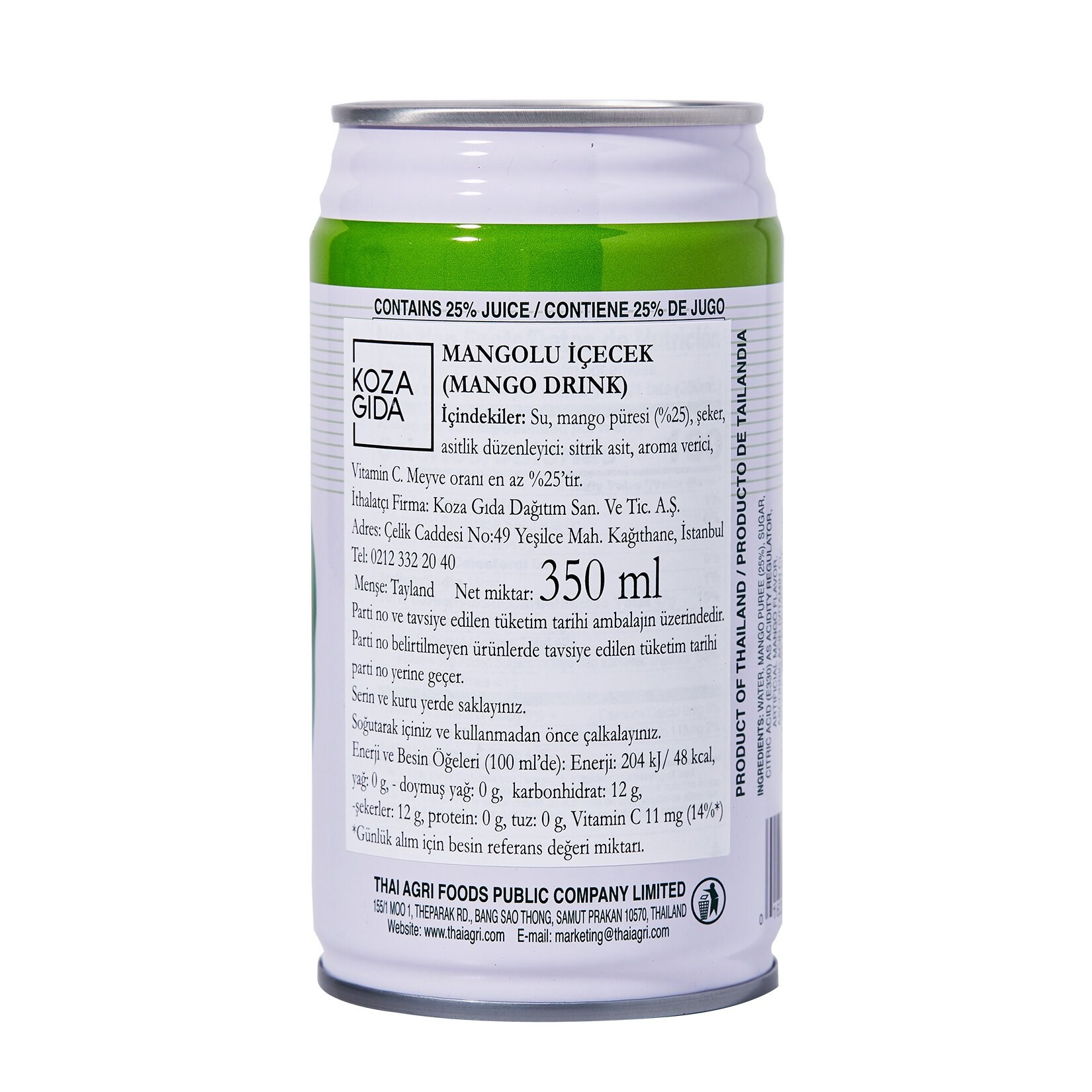 Foco Mango Meyveli̇ İçecek 350 Ml