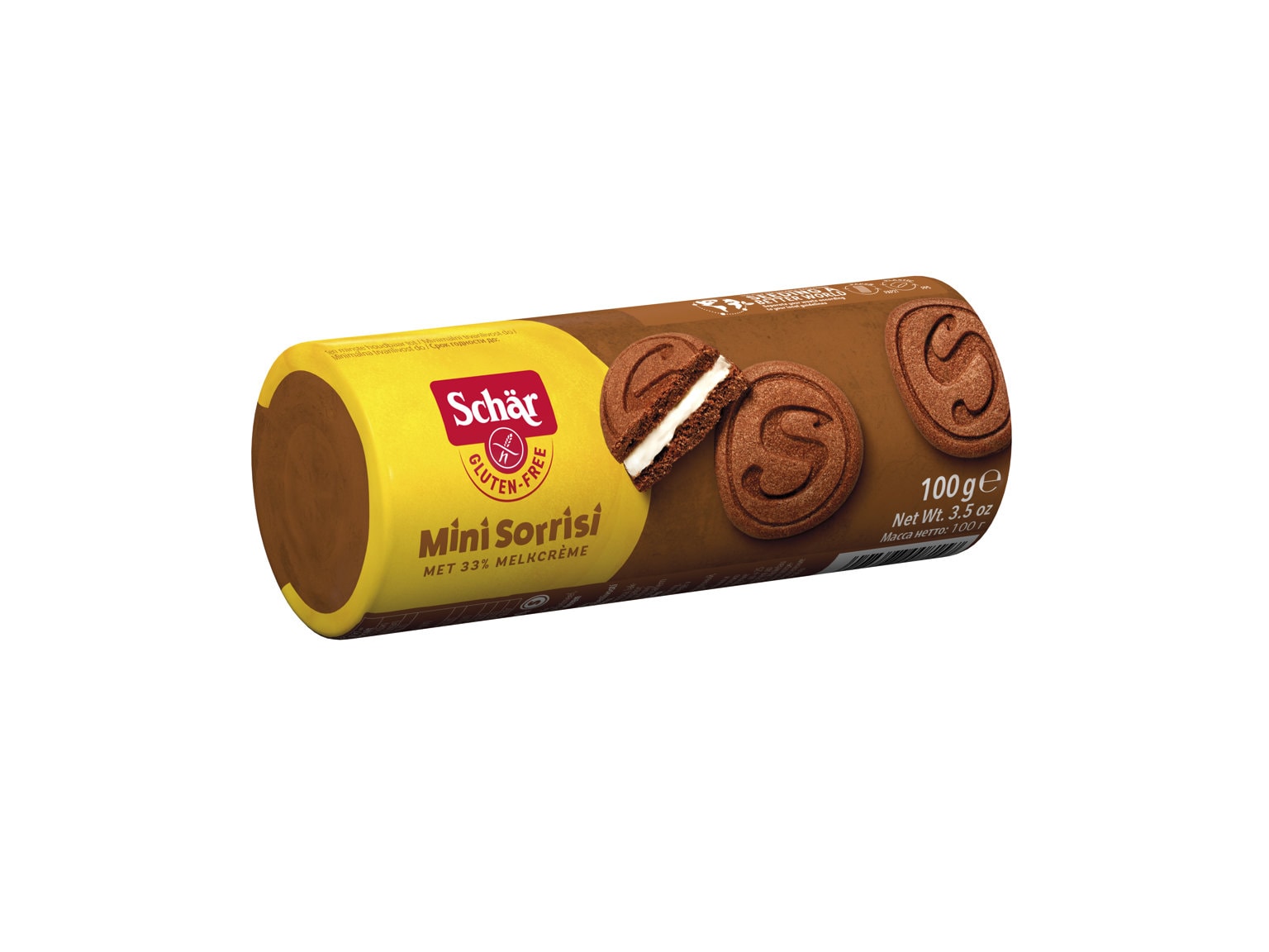 Schär Mini Sorrisi Çikolatalı Bisküvi 100 Gr