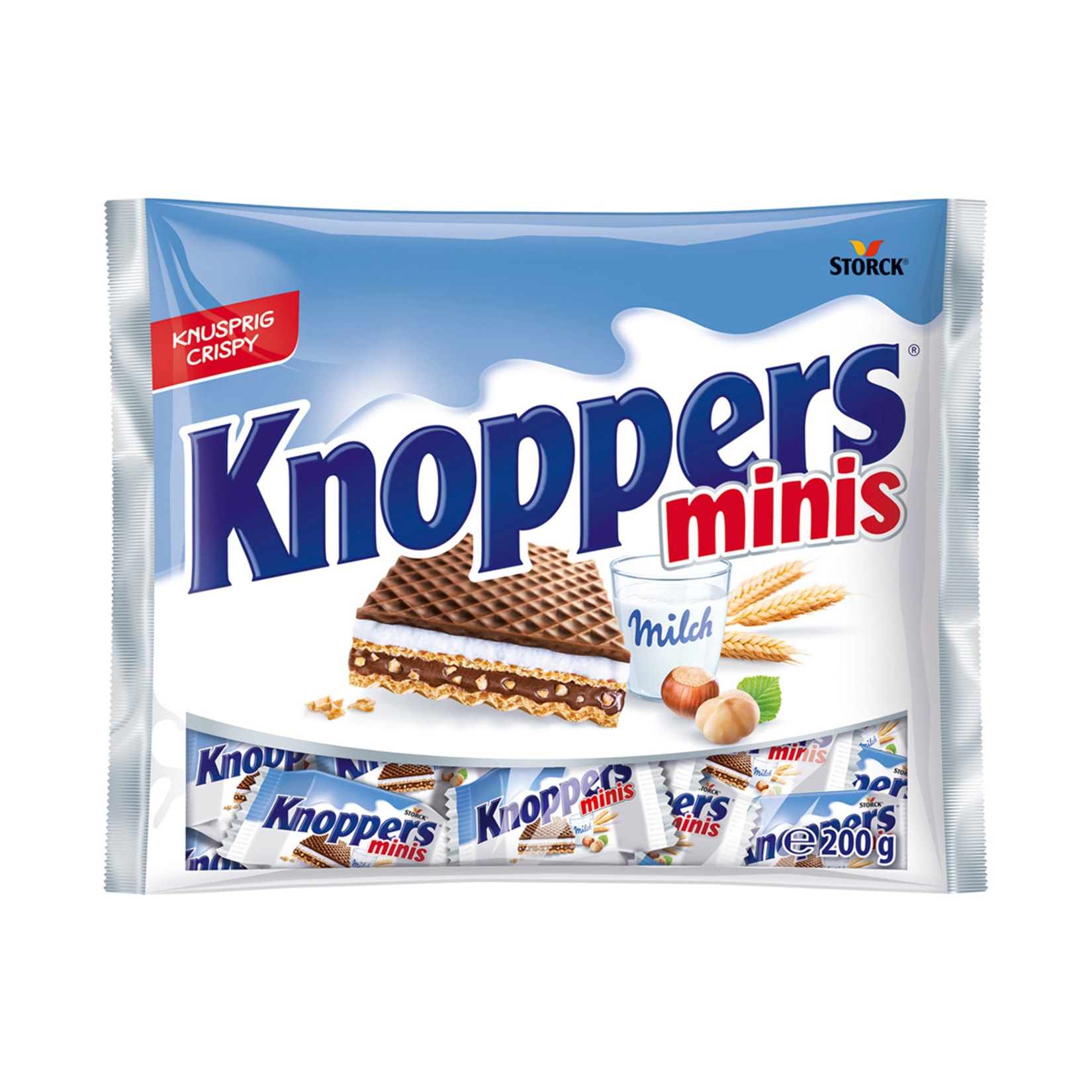 Storck Knoppers Minis Gofretler 200 Gr