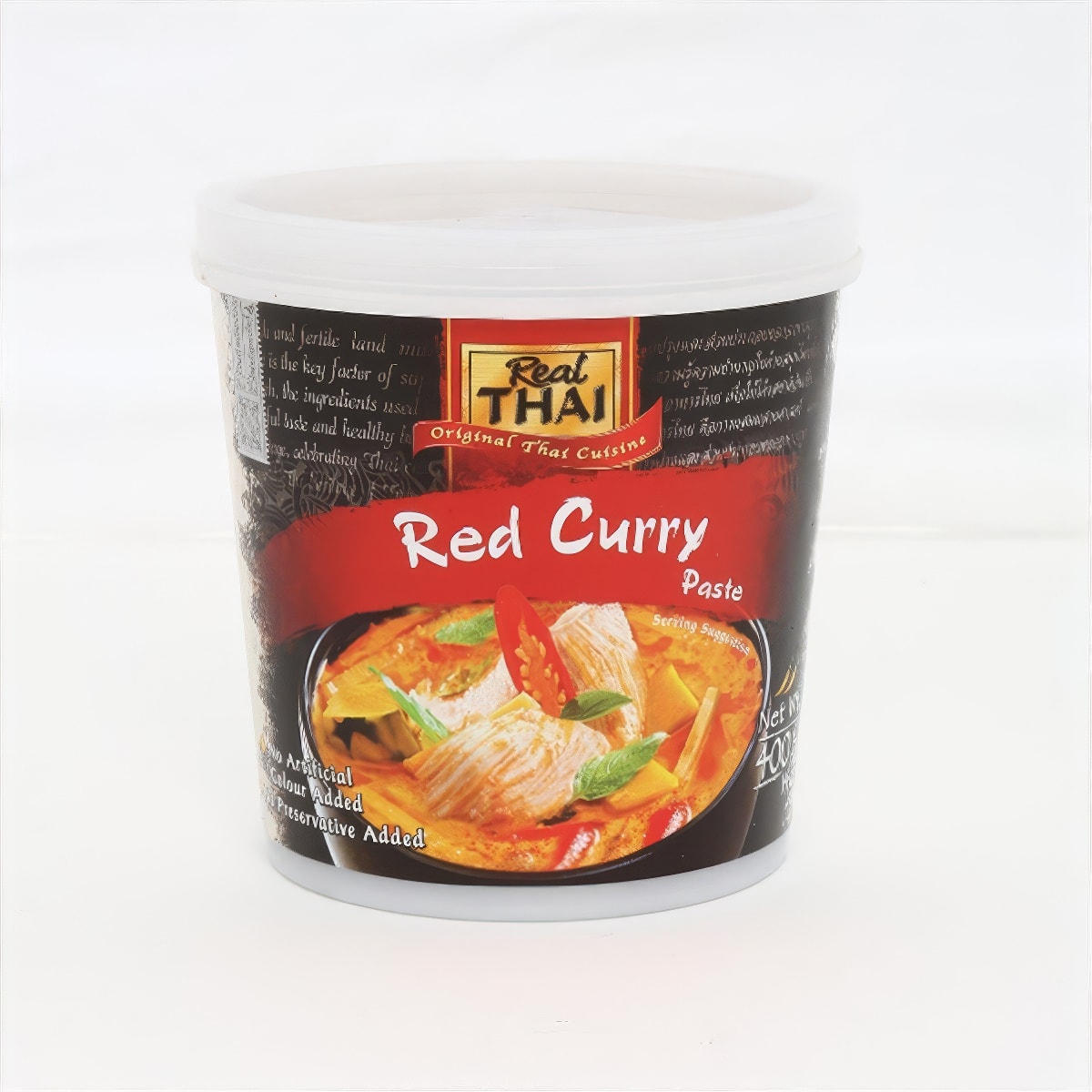 Real Thai Kırmızı Köri Ezmesi 400 Gr