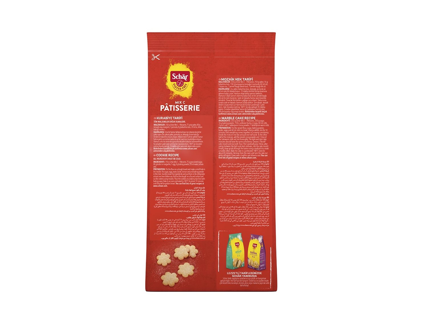 Schär Mix C Patisserie Un Karışımı 1000 Gr