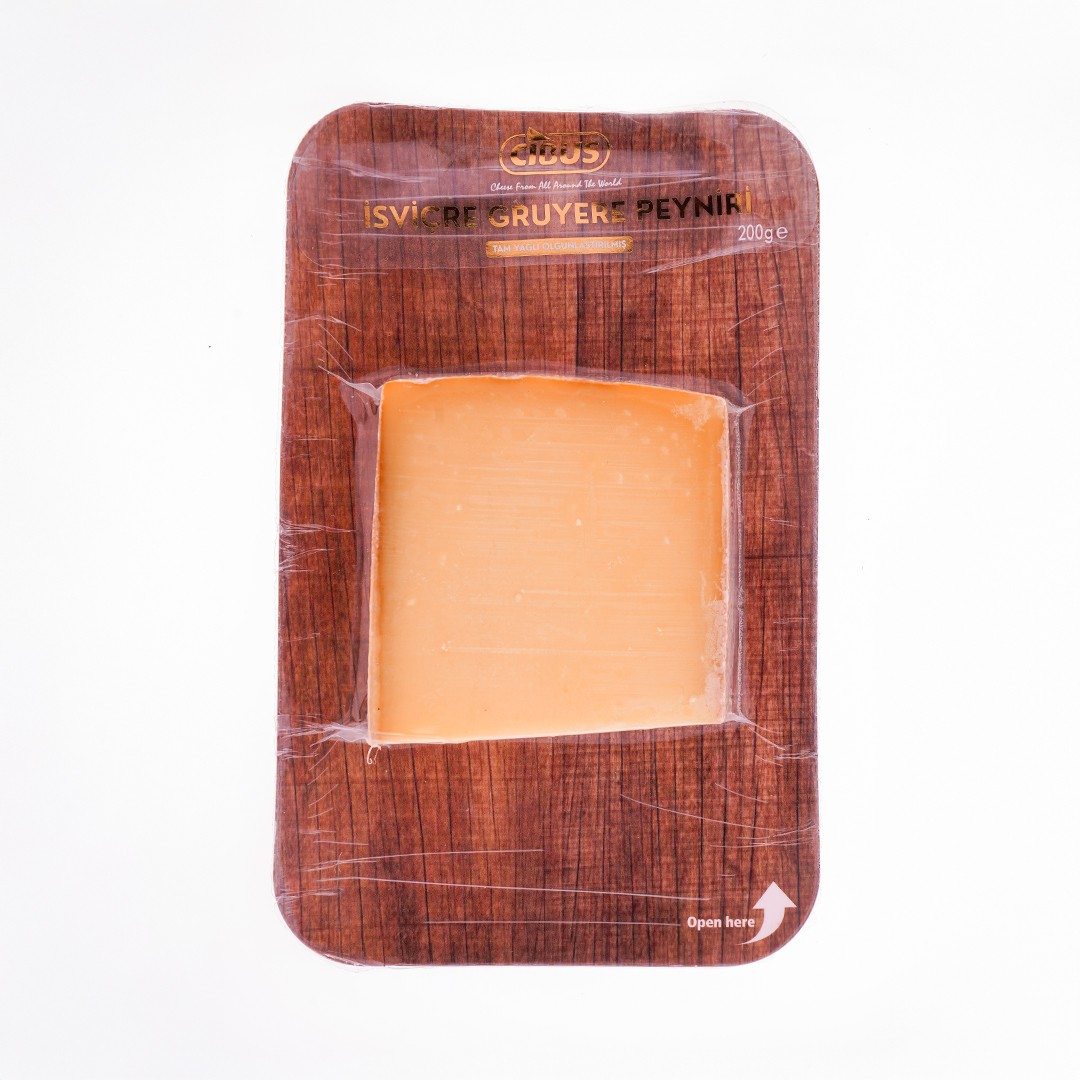 CIBUS İSVİÇRE ALPSENN GRUYERE PEYNİRİ 200 GR