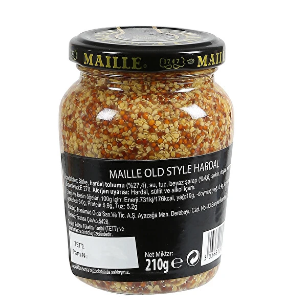 Maille  à l' Ancienne Eski Usül Taneli Hardal 215 Gr