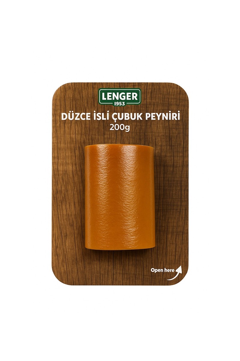 Lenger Düzce Di̇li̇mli̇ İsli̇ Çubuk Peyni̇ri̇ 200 Gr