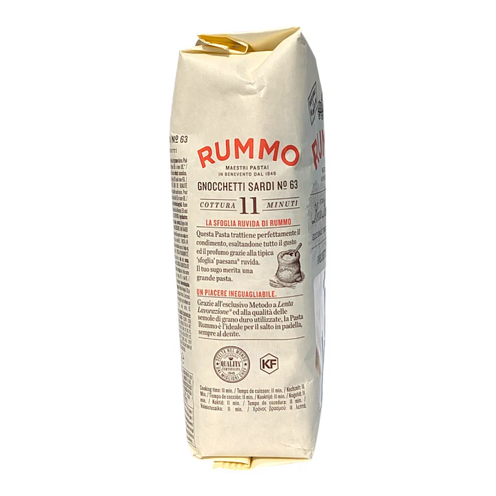 Rummo Gnocchetti Sardi No 63 500 Gr