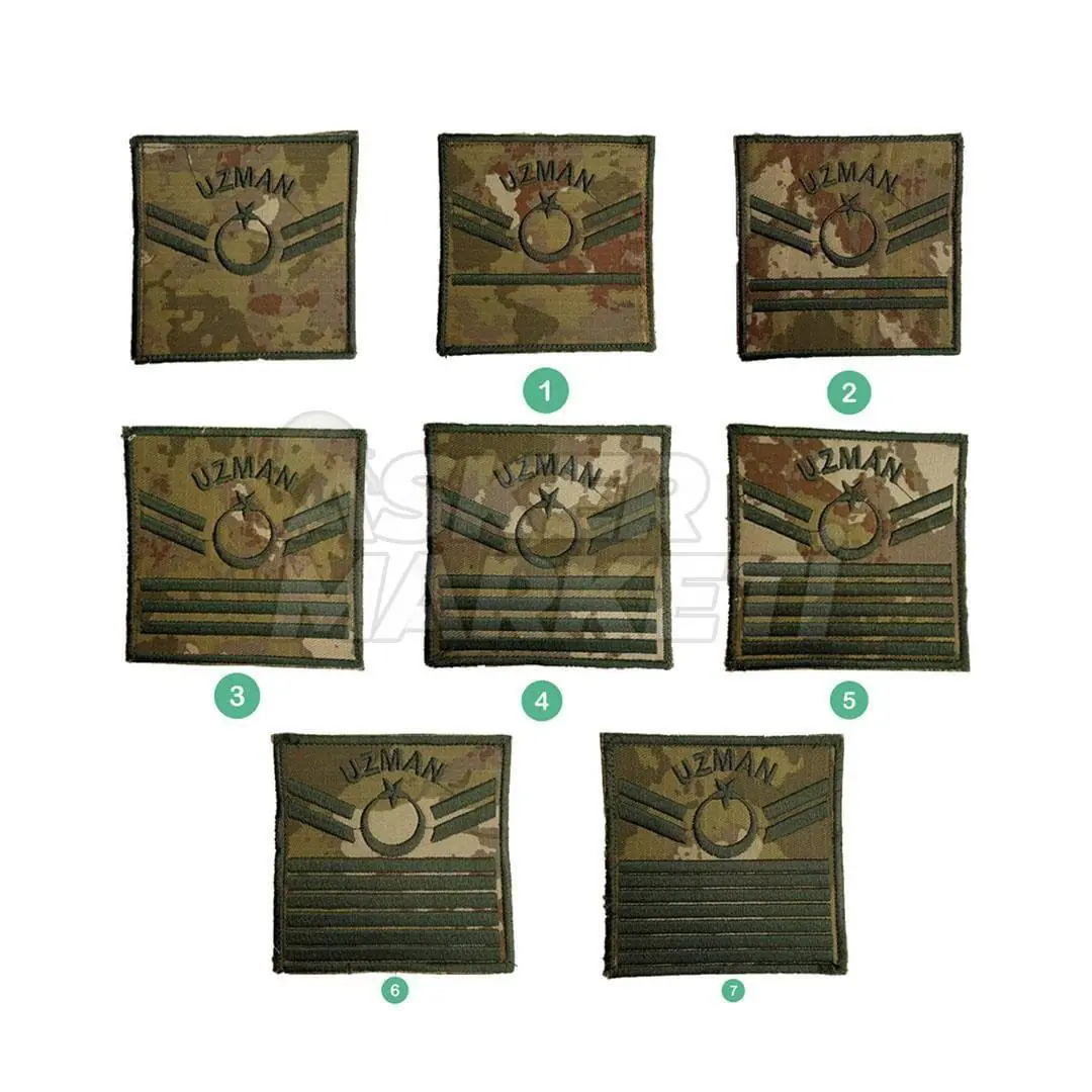 Uzman Çavuş Rütbeleri – Kademeli Uzman Çavuş Rütbeleri