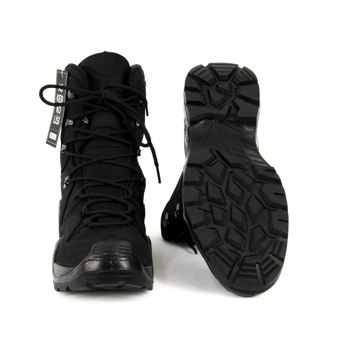 scooter fermuarsiz siyah askeri bot outdoor bot askeri malzeme