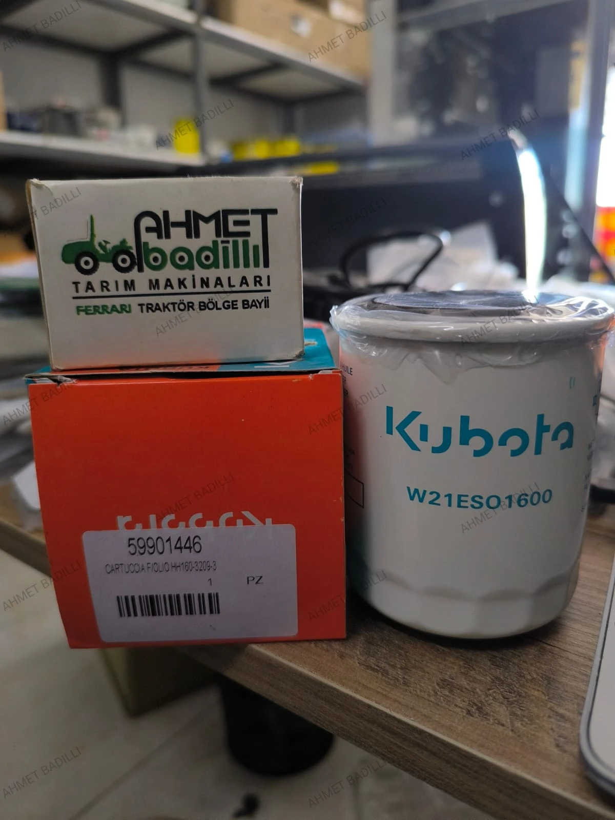 KUBOTA YAĞ FİLTRESİ W21ESO1600 59901446