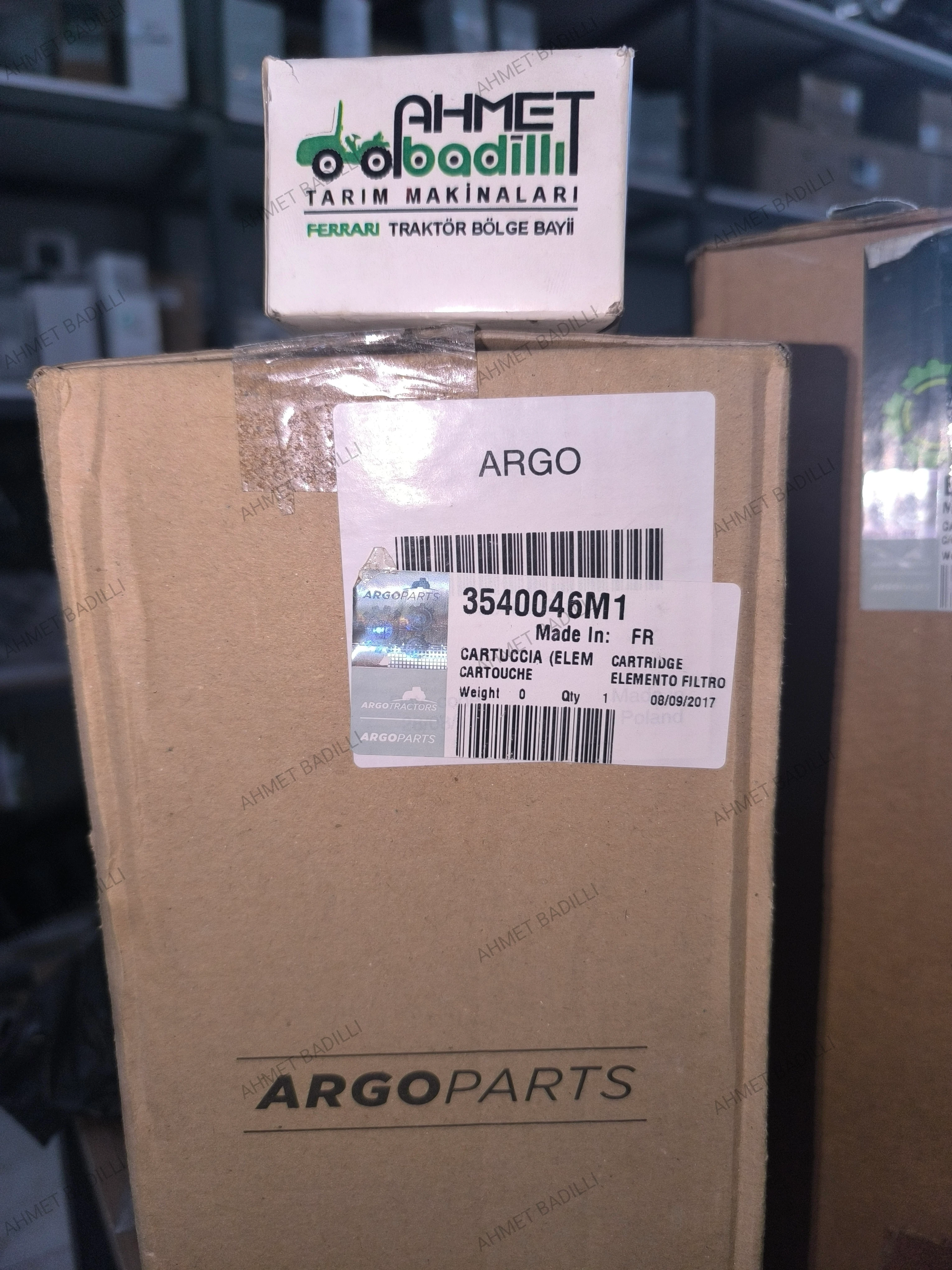 LANDİNİ TRAKTÖR HAVA FİLTRESİ E3540046M1