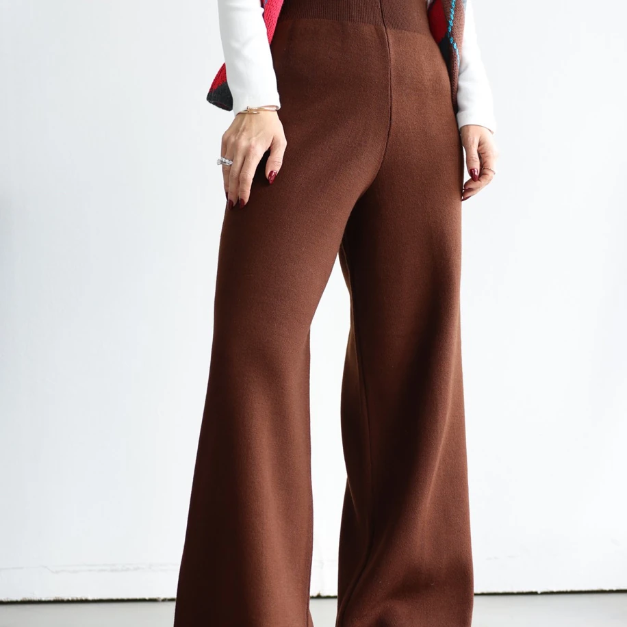 Beli Lastikli Triko Pantolon