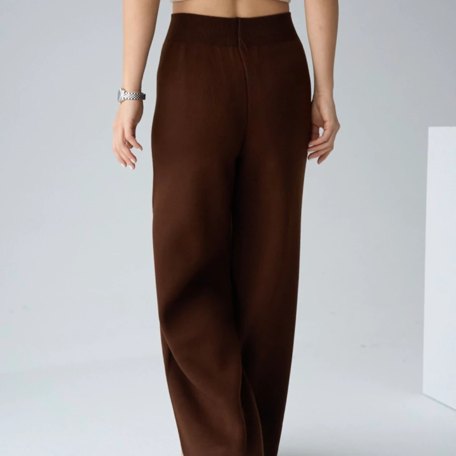 Beli Lastikli Triko Pantolon